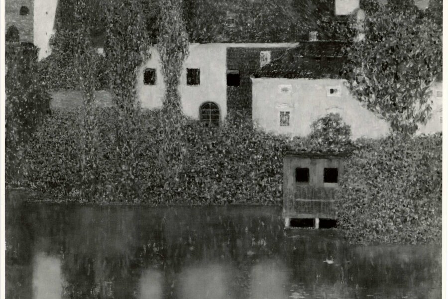 Gustav Klimt, Vodní zámek, NGP; foto: Vladimír Fyman